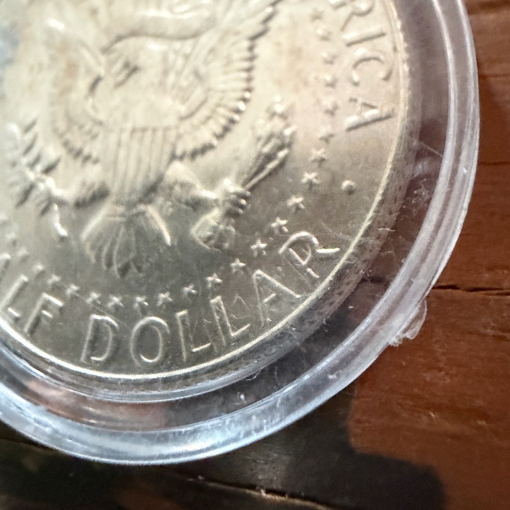 Mint condition silver half a dollar - image 3